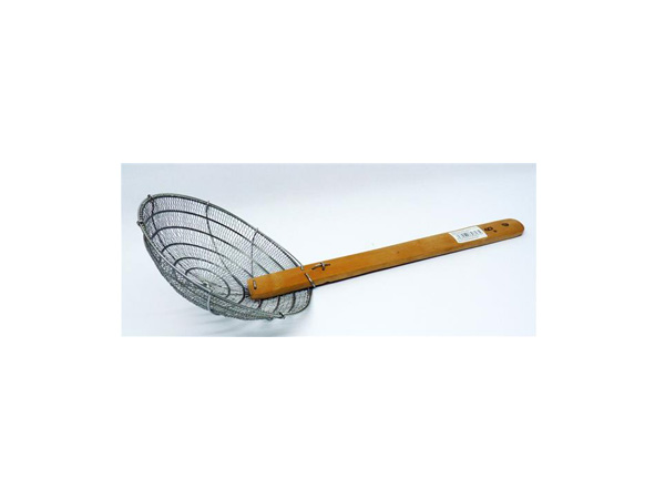 Trading SSK12 Stainless Steel Asian Spider Skimmer Strainer with Bamboo Handle 12-Inches M.V 