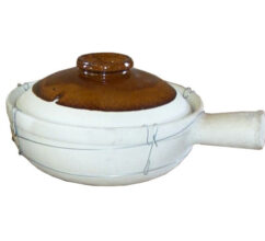 S06 – 22cm WIRED SINGLE HANDLE CLAY POT